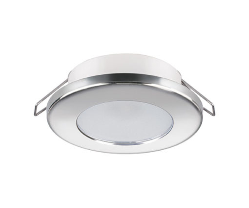 Quick LED Downlight TED C Varm Hvit 2W Polished IP40