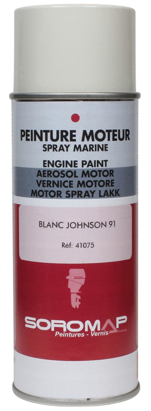 Soromap Motorspray Johnson hvit 91 400ml