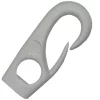 Nylonkrok for strikk 10 mm, Hvit