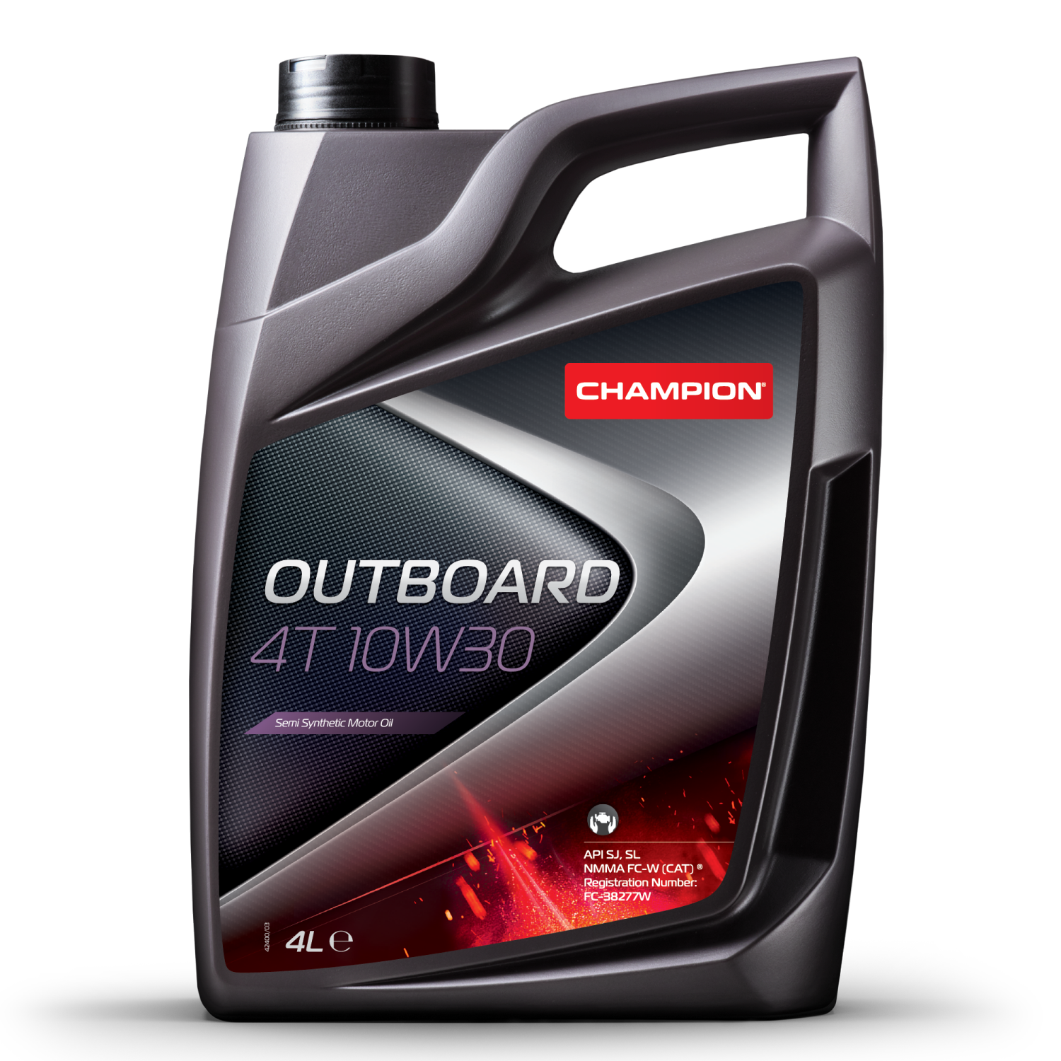 Champion 4T OUTBOARD 10W-30 1,0 liter