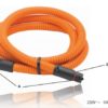 Defa forlengerkabel 1 mtr 230v orange