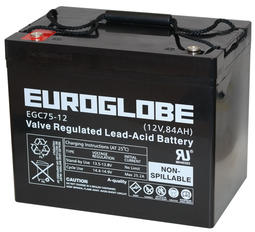 Euroglobe AGM Fritidsbatteri 84 Ah