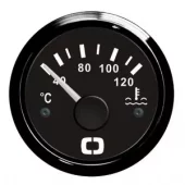 Vanntemperaturmåler 40-120°C sort