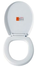 Seaflo toalettsete regulær soft close hvit