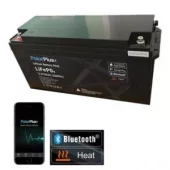 12V 200Ah Prismatisk lithiumbatteri PolarPlus 200/200, BT Heat