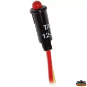 Blue Sea Rød LED Indicator lys/pære 12/24V DC