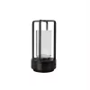 Bordlampe med prisme i Sort USB C Lading