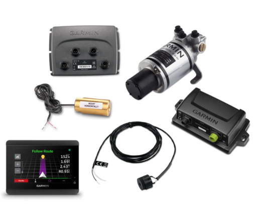 Kompakt teknologipakke med hydraulisk Reactor™ 40-autopilot med GHC™ 50 og Shadow Drive™