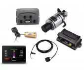 Kompakt teknologipakke med hydraulisk Reactor™ 40-autopilot med GHC™ 50 og Shadow Drive™