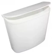 Lucca Søppelbøtte 4,5 Ltr, Hvit