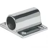 Endebeslag for rør 25 mm forkrommet messing
