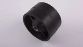 Respo siderulle i gummi for mindre båthengere 145mm