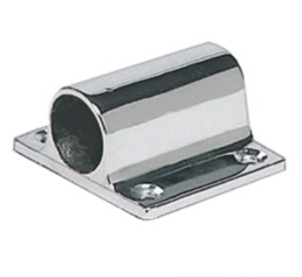 Endebeslag for rør 25 mm forkrommet messing