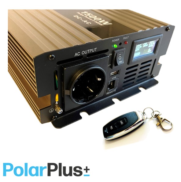 Abas inverter 1500w 12v ren sinus