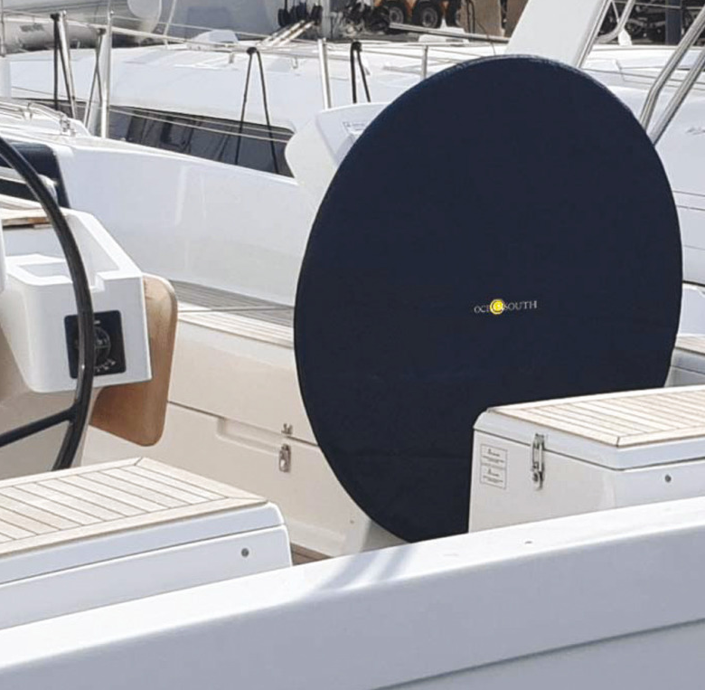 Helcover til seilbåtratt Diameter: 101,5cm mørk blå