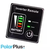 12V Kontrollpanel PolarPlus inverter, 5M kabel