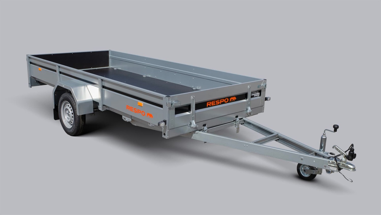 Respo varehenger RS3575LS med tipp 750 kg (Snøscooterhenger)