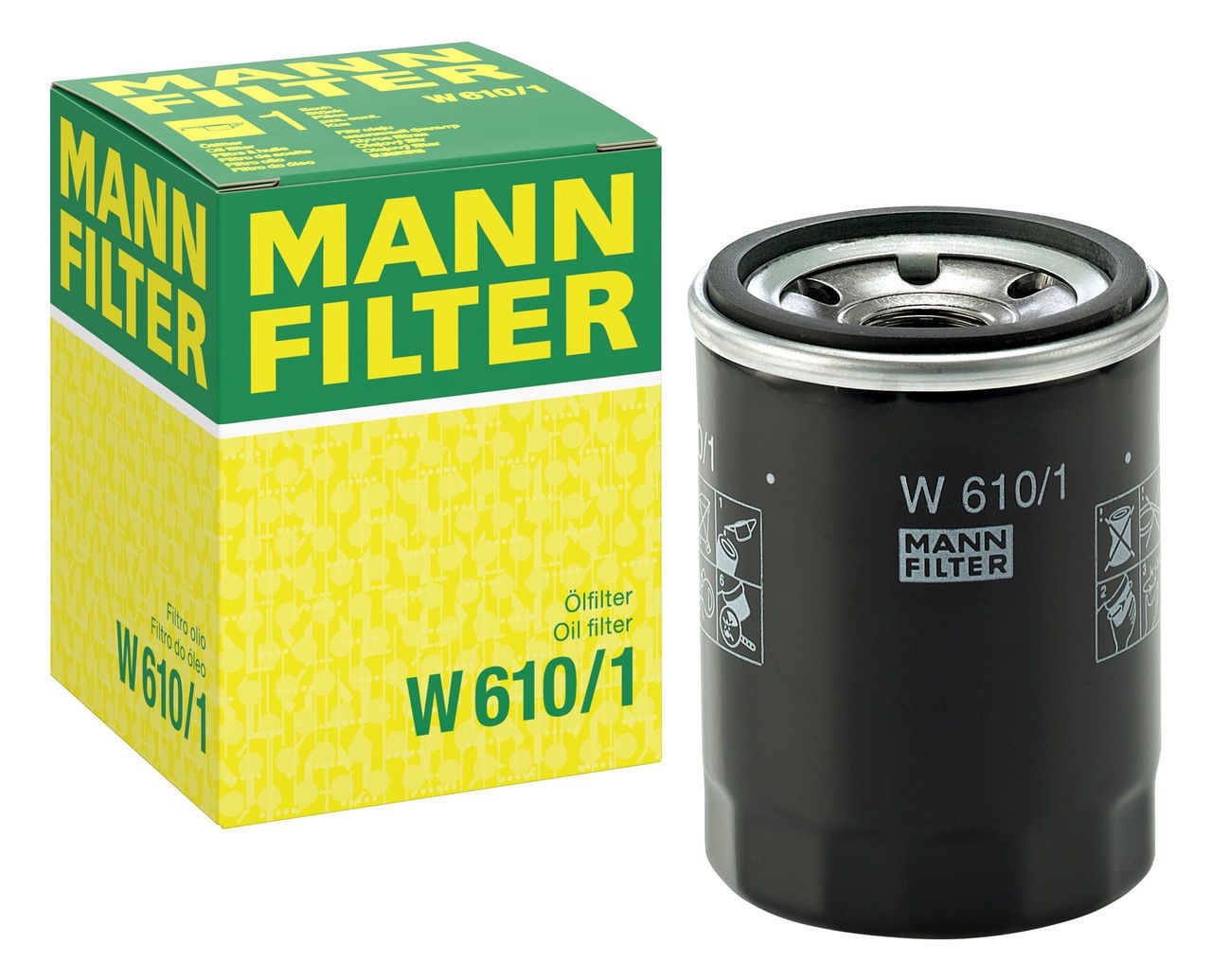 Mann Oljefilter W 610/1