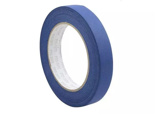 Maskeringstape Pro-tape UV Blå 25mm 50mtr