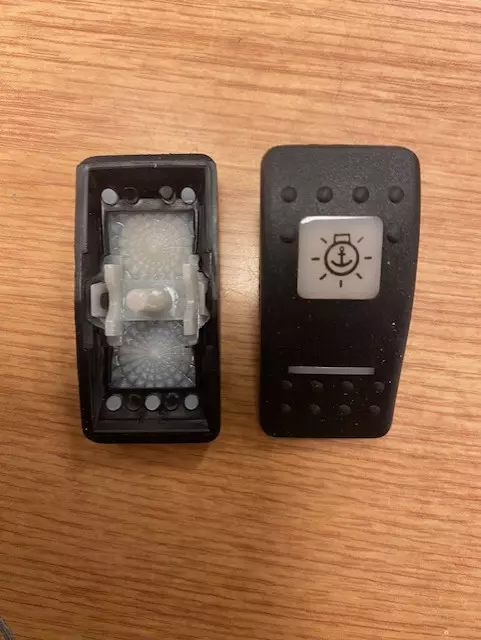 Carling betj tast ankerlanterne lys sort