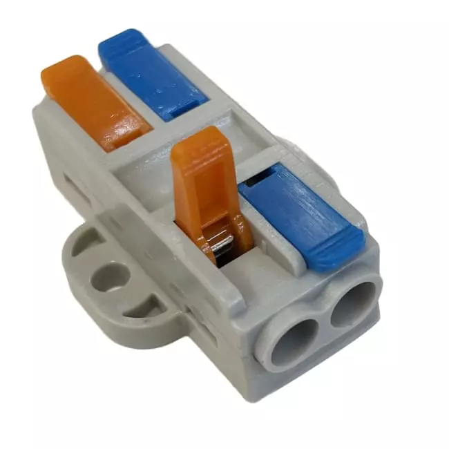 Skrueløs koblingsklemme Wago 2