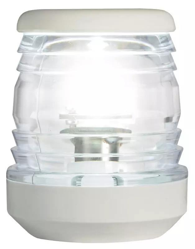 Ankerlanterne 360 °  hvitt lys LED