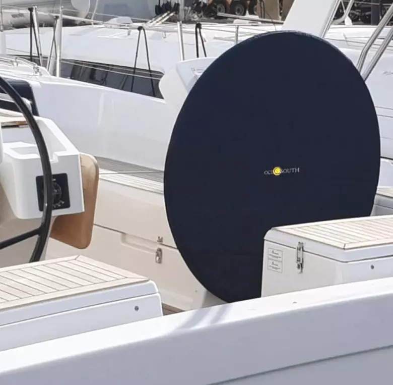 Helcover til seilbåtratt Diameter: 91,5cm mørk blå
