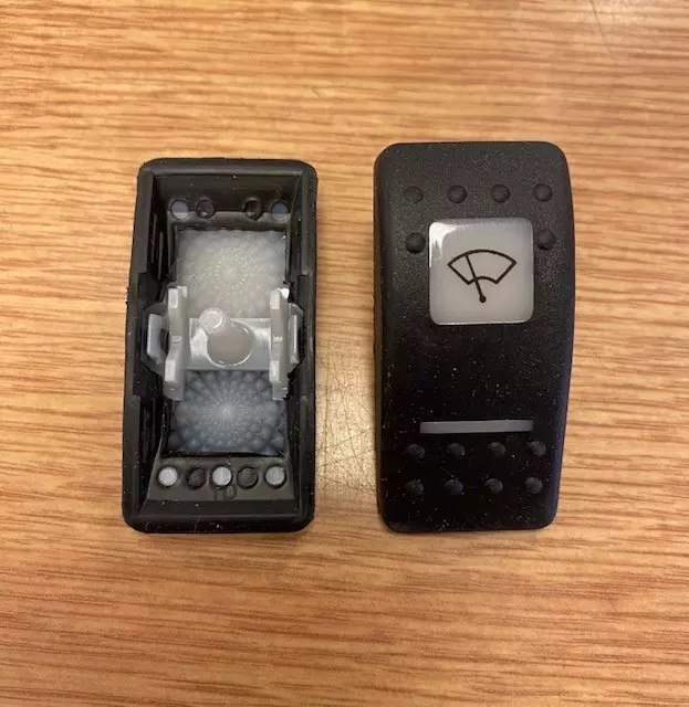 Carling betj tast vindusvisker lys sort