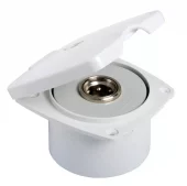 Spyleuttak Gardena new edge hvit