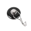Magnetisk krok med magnetpad "The One" sort/antrasittsølv
