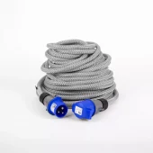 Ellinor strømkabel 2,5m2 for 16 amp sikring lysgrå