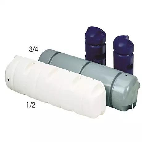 Plastimo Bryggefender,luftfylt,250 x 900mm GRÅ