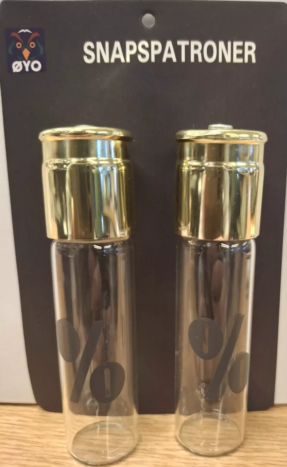 Snapsglass Patron 2pk