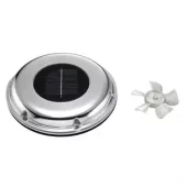 Ventilator med solcelle automatisk med batteri