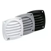 Ventilrist Sort, 82x82mm