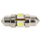 LED pære festoon 31mm varmhvit 2 stk