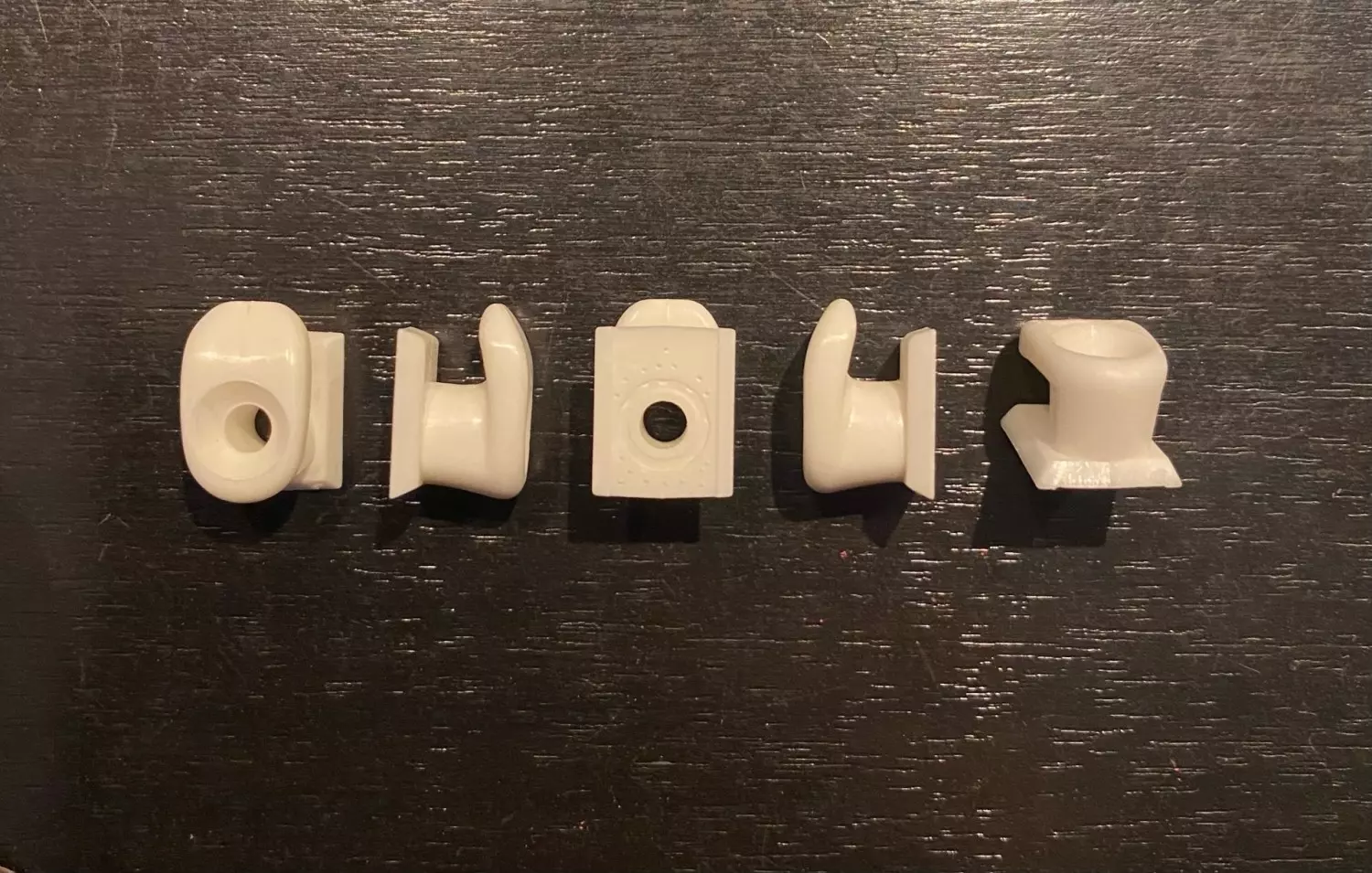 Gripfix kalesjefeste hvit 5 stk
