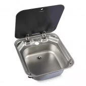 Vask med glasslokk, Dometic VA8006