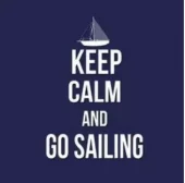 Pyntepute 45x45cm Sailing