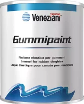 PVC gummibåtmaling fleksibel sort 500ml