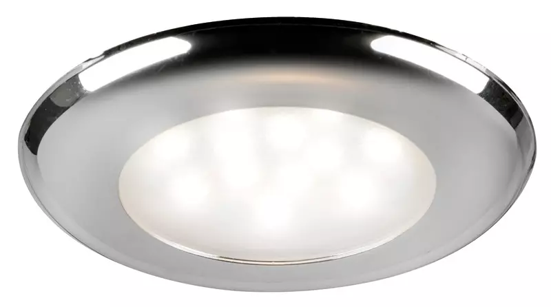 Downlight SOLE Chrome innfelt 12 Led 12/24V