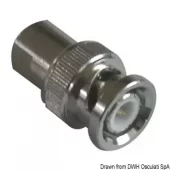 Glomex FME male/BNC male RA355 adapter