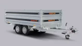 Respo platformhenger RU 3320 + Ekstra sidekarmer Totalvekt 2000kg