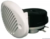 Horn Fiamm hvit innfelt 140 x 80 mm 12v 115dB