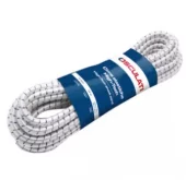 Strikk 6mm high teach 10 meter hvit/blå