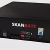 SKANBATT Premium Lithium 3U Rackbatteri 51,2V 100Ah - 5,12kWh - LiFePO4 - HEAT - OTA
