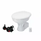 Johnson pump toalett Aqua silent electric stor bolle 12v