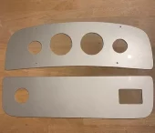Skibsplast 605 instrumentpanel kit sølv