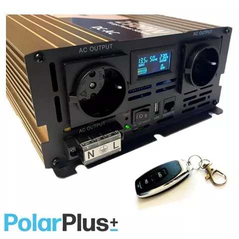 Polar Plus inverter 2000w 12volt Ren sinus