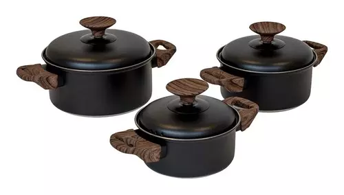 Kokesett Stewart 3 kjeler m/lokk